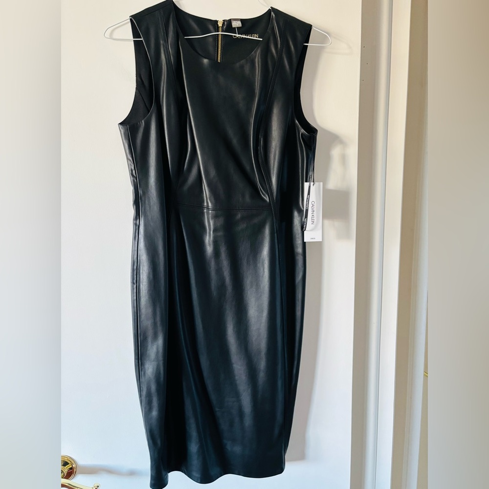 Calvin Klein Black Midi Dress